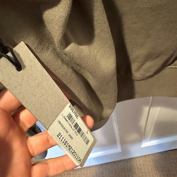 Essentials Long Sleeve Polo Pullover - Picture 3 of 4